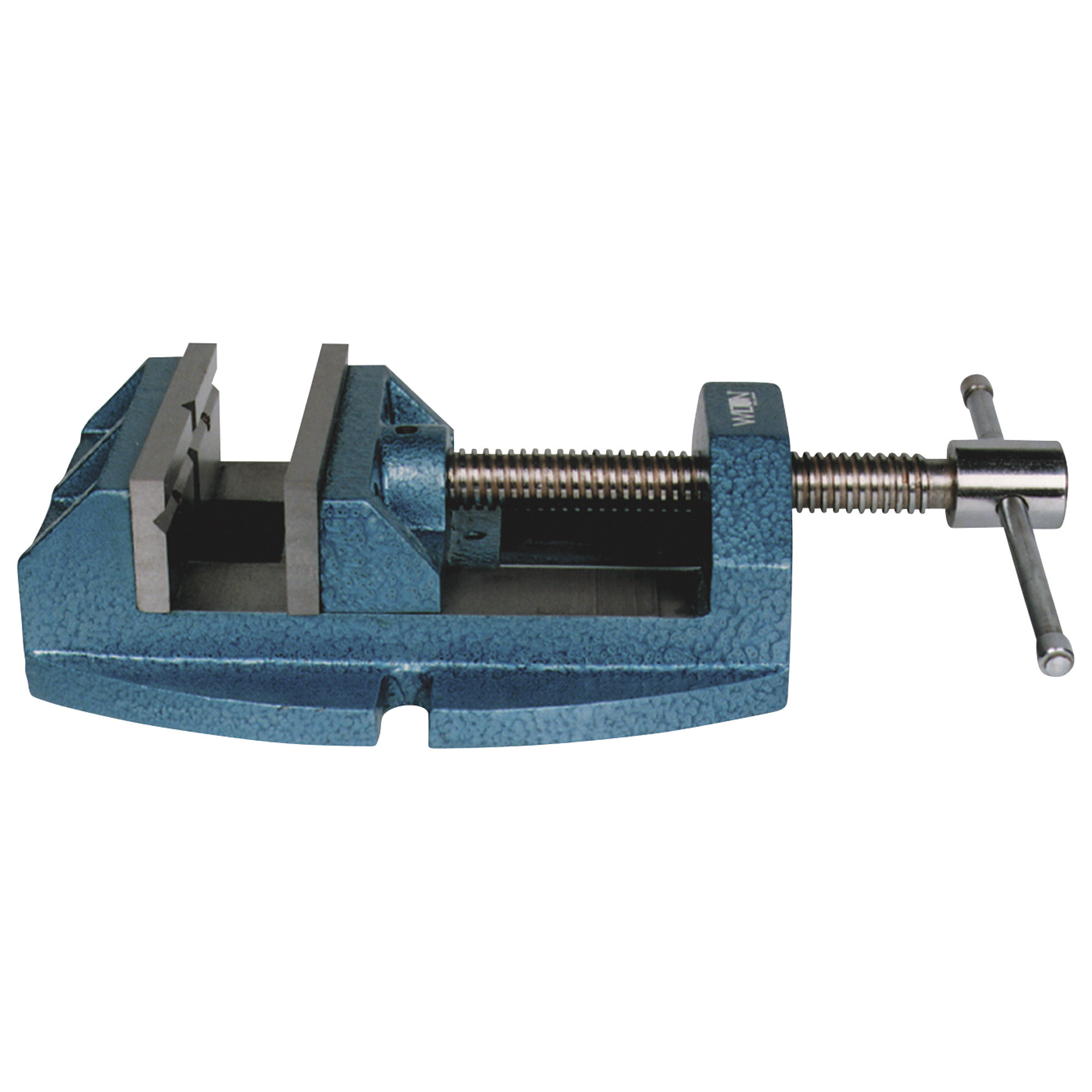 Wilton Drill Press Vise, Continuous Nut, 4 1/2in. Jaw Width, Model# 1345